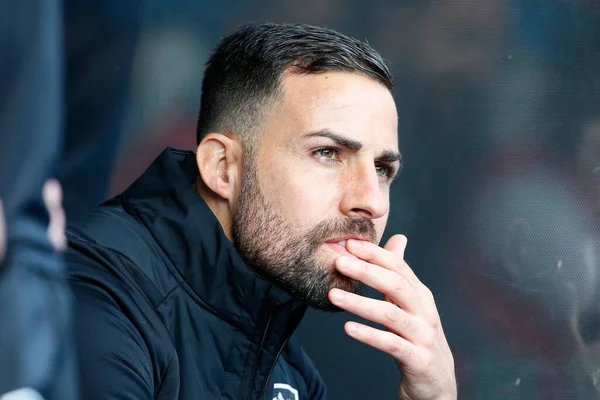 Narcis Pelach Entrenador Interino Huddersfield Town Durante Sky Bet Championship —  Fotos de Stock