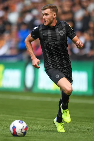 Callum Elder Hull City Sky Bet Championship Matchen Swansea City — Stockfoto