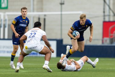 Worcester Warriors 'dan Alex Hearle 18 Eylül 202' de Sixways Stadyumu 'nda oynanan Gallagher Premiership maçında yenildi.