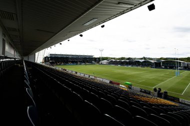 Worcester Warriors 'un memleketi Sixways Stadyumu' nun genel görüntüsü. 18 Eylül 202 'de Worcester Warriors - Exeter Chiefs maçından önce.