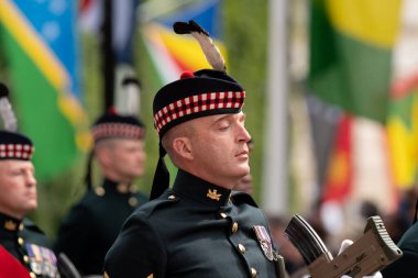 Silahlı kuvvetler, Londra Şehir Merkezi, Londra 'da 19 Eylül 202' de düzenlenen Kraliçe Elizabeth 2.