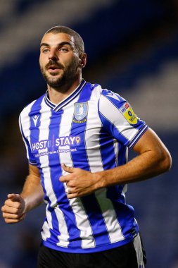 Sheffield 13 numaralı Callum Paterson Çarşamba günü Papa John 's Trophy maçında Çarşamba günü Hillsborough, Sheffield, İngiltere' de Burton Albion 'a karşı.