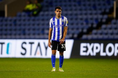 Sheffield 'den Reece James # 33 Çarşamba günü Papa John' s Trophy maçında Sheffield Wednesday 'e karşı Hillsborough, Sheffield, Birleşik Krallık' ta Burton Albion, 20 Eylül 202