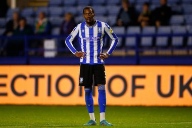 Sheffield 'den Jaden Brown # 3 Çarşamba günü Papa John' s Trophy maçında Sheffield Wednesday 'e karşı Hillsborough, Sheffield, Birleşik Krallık' ta Burton Albion, 20 Eylül 202