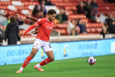 William Hondermarck # 23 Barnsley Papa John 's Trophy maçı sırasında Oakwell, Barnsley' de Newcastle United U21 'e karşı, 20 Eylül 202