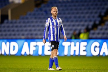 Sheffield 'den Barry Bannan # 10 Çarşamba günü Papa John' s Trophy maçı sırasında Sheffield Çarşamba günü Hillsborough, Sheffield, İngiltere 'de Burton Albion' a karşı, 20 Eylül 202