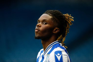 Sheffield 'den Alex Mighten # 45 Çarşamba günü Papa John' s Trophy maçı sırasında Sheffield Wednesday, Hillsborough, Sheffield, İngiltere 'de Burton Albion' a karşı 20 Eylül 202