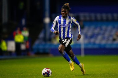Sheffield 'den Alex Mighten # 45 Çarşamba günü Papa John' s Trophy maçı sırasında Sheffield Wednesday, Hillsborough, Sheffield, İngiltere 'de Burton Albion' a karşı 20 Eylül 202