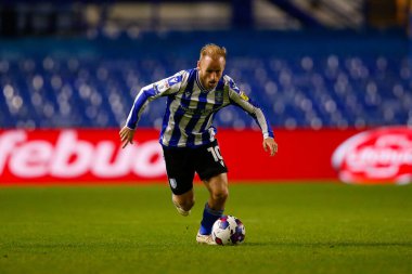 Sheffield 'den Barry Bannan # 10 Çarşamba günü Papa John' s Trophy maçı sırasında Sheffield Çarşamba günü Hillsborough, Sheffield, İngiltere 'de Burton Albion' a karşı, 20 Eylül 202