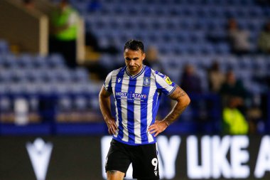 Sheffield 'den Lee Gregory # 9 Çarşamba günü Sheffield' s Trophy maçında üzgün görünüyor. Çarşamba günü Hillsborough, Sheffield, İngiltere 'de Burton Albion' a karşı.