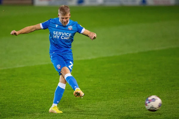 Lloyd Isgrove Van Bolton Wanderers Mist Een Penalty Tijdens Papa — Stockfoto