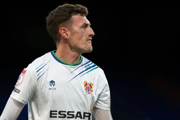 Paul Lewis Tranmere Rovers Durante Papa John Trophy Match Tranmere — Foto Stock