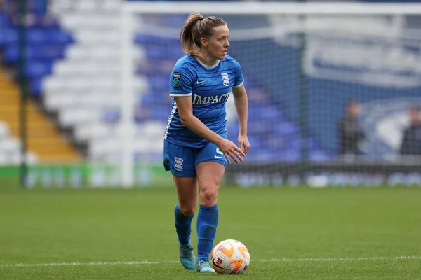 Harriet Scott Birmingham City Balla Palla Durante Partita Della Women — Foto Stock