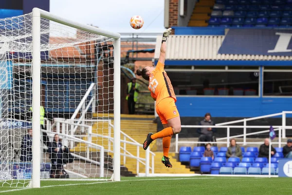 Mollie Green Birmingham City Free Kick Hits Cc25 Crossbar Women — Fotografia de Stock