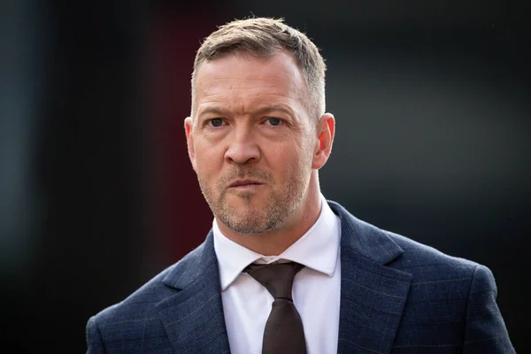 Entrenador Principal Hull Jugador Leeds Rhinos Danny Mcguire Llega Old — Foto de Stock