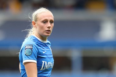 Birmingham City 'den Libby Smith... The Fa Women' s Super League maçında... Birmingham City Women vs Coventry United Women... St Andrews, Birmingham, Birleşik Krallık 'ta... 25 Eylül 202