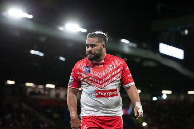 St Helens - Old Trafford, Manchester, Birleşik Krallık 'ta St Helens - Leeds Rhinos maçında 25. Betfred Süper Lig Finali' nde 23.