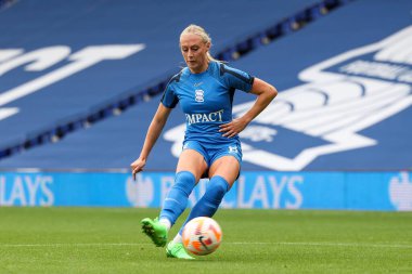Birmingham City 'den Libby Smith... The Fa Women' s Super League maçında... Birmingham City Women vs Coventry United Women... St Andrews, Birmingham, Birleşik Krallık 'ta... 25 Eylül 202