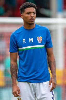 Tranmere Rovers 'dan Ethan Bristow # 3 Sky Bet Ligi 2 maçında Walsall - Tranmere Rovers maçı, Walsall Stadyumu, Walsall, Birleşik Krallık, 24 Eylül 202