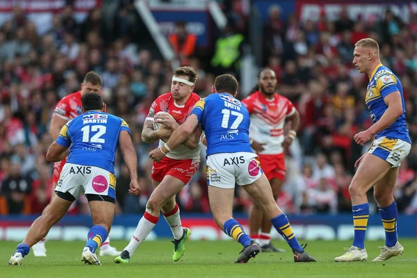 Mark Percival Helens Action Game 25Th Betfred Super League Grand — Fotografia de Stock