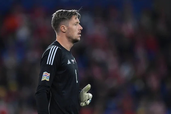 Wayne Hennessey Del Galles Durante Partita Del Gruppo Della Uefa — Foto Stock