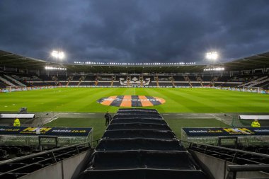 30 Eylül 202 'de MKM Stadyumu' nda Hull City 'nin Luton Town' a karşı oynadığı Sky Bet Şampiyonası öncesinde MKM Stadyumu 'nda genel görüş.