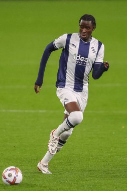 West Bromwich Albion 'dan Mo Faal Premier League 2 U23 maçında Aston Villa, West Bromwich Albion' a karşı Villa Park, Birmingham, İngiltere, 30 Eylül 202
