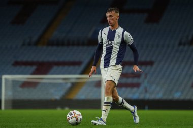 West Bromwich Albion 'dan Jamie Andrews Premier League 2 U23 karşılaşmasında Aston Villa, West Bromwich Albion' a karşı Villa Park, Birmingham, İngiltere, 30 Eylül 202