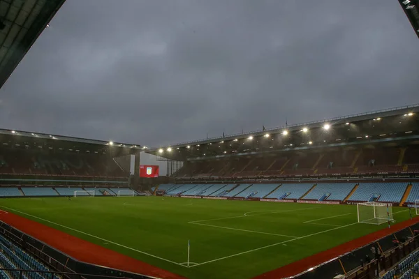 Vista General Dentro Villa Park Casa Aston Villa Antes Premier —  Fotos de Stock