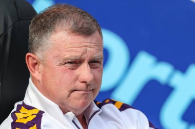 Coventry City 'nin Mark Robins teknik direktörü Coventry City, Coventry Building Society Arena' da Coventry City-Middlesbrough maçında, 1 Ekim 202