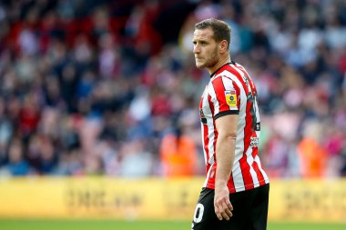 Sheffield United 'ın Billy Sharp # 10' u, Sheffield United 'ın Birmingham City' e karşı oynadığı 1 Ekim 202 'de, Bramall Lane, Sheffield' de oynanan Sky Bet Şampiyonası maçında.
