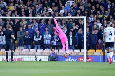 Sheffield Wednesday 'den David Stockdale, 1 Ekim 202' de İngiltere 'nin Burslem kentindeki Vale Park' ta oynanan 1.