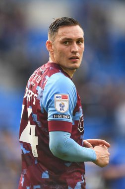 Connor Roberts # 14 of Burnley Sky Bet Şampiyonası Cardiff City - Burnley maçı sırasında Cardiff City Stadyumu, Cardiff, İngiltere, 1 Ekim 202