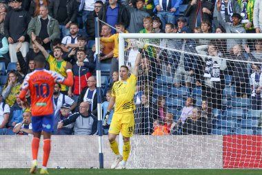 Swansea City 'den Steven Benda # 13, Sky Bet Şampiyonası maçında West Bromwich Albion, Swansea City' ye karşı, The Hawthorns, West Bromwich, İngiltere, 1 Ekim 202