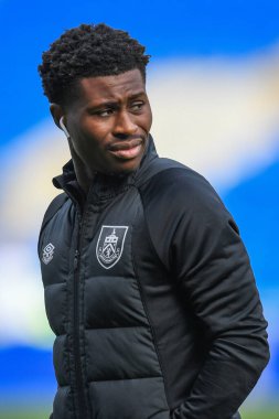 Cardiff City Stadyumu, Cardiff, İngiltere, 1 Ekim 202 'de Burnley' e karşı oynanan Gökyüzü İddia Şampiyonası maçında Burnley 'den Nathan Tella # 23