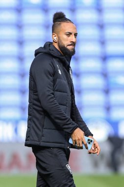 Huddersfield Town 'dan Sorba Thomas # 7, Sky Bet Şampiyonası maçında stadyuma geldi. 1 Ekim 202' de Seect Car Leasing Stadyumu 'nda Reading vs Huddersfield Town' a karşı.