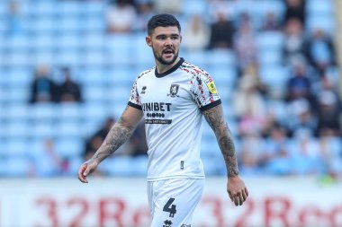 Coventry City, Coventry Building Society Arena, Coventry, İngiltere, 1 Ekim 202 'de Middlesbrough' a karşı oynadığı Sky Bet Şampiyonası maçında Middlesbrough 'dan Alex Mowatt # 4.
