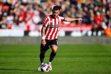 Sheffield United 'ın George Baldock # 2' si Sheffield United ile Birmingham City maçında Bramall Lane, Sheffield, İngiltere 'de 1 Ekim 202' de karşı karşıya geldi.