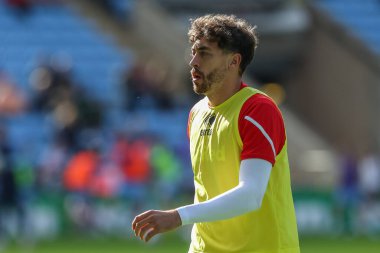 Maç öncesi ısınma öncesinde Middlesbrough 'dan Matt Crooks # 25 Coventry Building Society Arena, Coventry, Birleşik Krallık, 1 Ekim 202' de Coventry City - Middlesbrough maçında