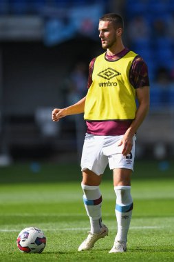 Cardiff City Stadyumu, Cardiff, İngiltere 1 Ekim 202 'de Burnley' e karşı oynanan Sky Bet Şampiyonası maçında Burnley 'den Taylor Harwood-Belle # 5.