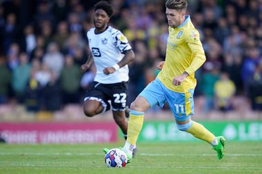 Sheffield Wednesday takımından Josh Windass, 1 Ekim 202 'de Vale Park, Burslem, İngiltere' de oynanan Port Vale-Sheffield maçında bir çıkış yaptı.