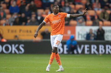Blackpool 21 numaralı Blackpool jestleri ve tepkileri, Blackpool 'un 1 Ekim 202' de Bloomfield Road, Blackpool 'da oynanan Blackpool-Norwich City maçında oldu.