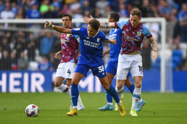 Cardiff City 'den Perry Ng # 38, 1 Ekim 202' de Cardiff City Stadyumu 'nda oynanan Cardiff City ile oynanan Sky Bet Şampiyonası maçında oyunda.