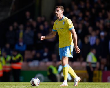 Sheffield 'den Ben Heneghan, 1 Ekim 202' de İngiltere, Burslem, Vale Park 'ta Çarşamba günü oynanan 1.