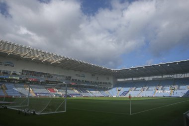 Coventry Building Society Arena 'nın genel görünümü. Coventry City, Coventry Building Society Arena' da Coventry City ile Middlesbrough arasındaki Sky Bet Şampiyonası maçı öncesinde Coventry City 'nin evi.