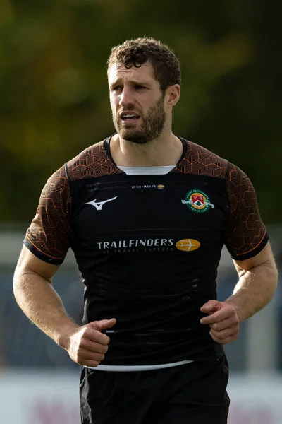 Jonah Holmes Ealing Trailfinders Championship Match Coventry Rugby Ealing Trailfinders — 스톡 사진