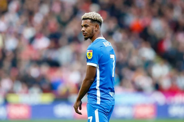 Juninho Bacuna Birmingham City Durante Sky Bet Championship Sheffield United —  Fotos de Stock