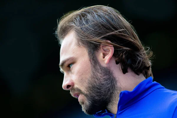 Bradley Dack Von Den Blackburn Rovers Wärmt Sich Während Des — Stockfoto