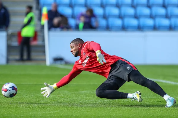 Zack Steffen Middlesbrough Durante Aquecimento Pré Jogo Antes Partida Sky — Fotografia de Stock