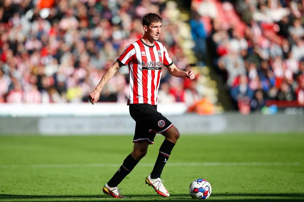 Chris Basham Van Sheffield United Tijdens Sky Bet Championship Match — Stockfoto